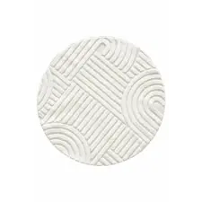  Conceptum Hypnose Carpet (100 cm) krém 691B kerek szőnyeg lakástextília