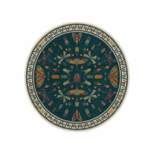  Conceptum Hypnose Carpet (150 x 150) Blue Kece-Fr65 lakástextília