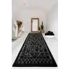  Conceptum Hypnose előszoba szőnyeg (80 x 150) fekete-fehér mintás - fekete