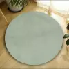  Conceptum Hypnose szőnyeg (100 cm) világosszürke ovális plüss - Világosszürke