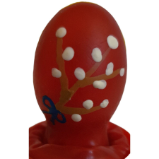 Condomerie - Kézzel festett szexi tojás óvszer vörös óvszer