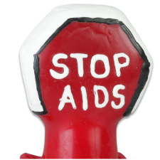 Condomerie - kézzel festett tréfás óvszerek AIDS ellen óvszer