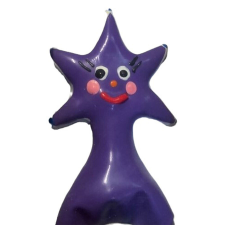 Condomerie - különleges, kézzel festett Happy Star XL óvszer óvszer