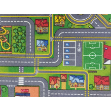 Condor PLAYCITY autópályás gyerekszőnyeg, játszószőnyeg, 100x200 lakástextília