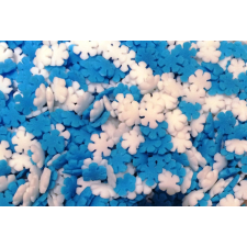  Confetti hópehely kék-fehér 50g sütés és főzés