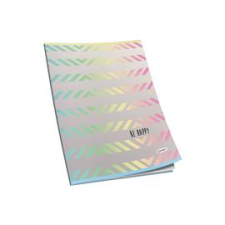 Connect Füzet A4, 40lap, kockás 80g. papír, glitteres Connect (CONNECT_402470) füzet