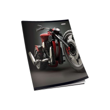 Connect Füzet a4, 40lap, sima 80g. connect matt + uv lakk borító, füzet