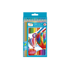 Connect Színes ceruza készlet, hatszögletű 14 különböző szín (C-107019) (C-107019) színes ceruza