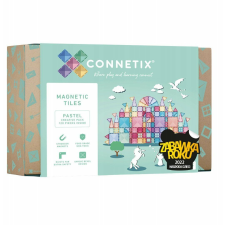  CONNETIX Pastel Creative Pack 120 db kreatív mágneses építőkészlet 3+ mágneses építőjáték
