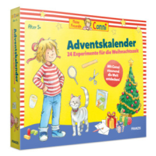 Conni Adventskalender, 24 Experimente für die Weihnachtszeit – Franzis naptár, kalendárium