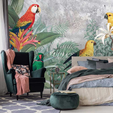 Consalnet Papagáj mintás fotótapéta tapéta, díszléc és más dekoráció