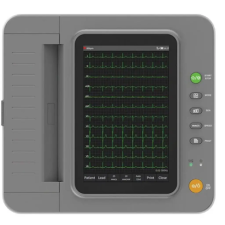  CONTEC E12 érintékőpernyős 12 csatornás EKG készülék gyógyászati segédeszköz