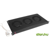 CONTEG Ventilátor panel 3db ventilátorral 19" DP-VEN-03