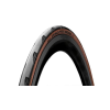 Continental Grand Prix 5000 622-28 (700x28C) külső gumi (köpeny), defektvédett (VectranBreaker), kevlárperemes, Black Chili, barna oldalfal, 240g