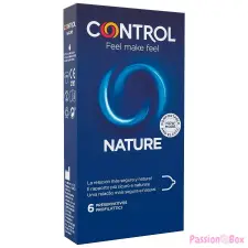 CONTROL CONDOMS CONTROL ADAPTA NATURE ÓVSZER 6 DB óvszer