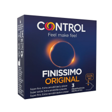 CONTROL CONDOMS CONTROL FINISSIMO ÓVSZER 3 DB óvszer