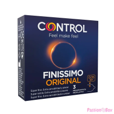 CONTROL CONDOMS CONTROL FINISSIMO ÓVSZER 3 DB óvszer