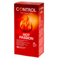  CONTROL - FORRÓ SZENVEDÉLY MELEGÍTŐ HATÁS 10 EGYSÉG óvszer