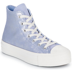 Converse Magas szárú edzőcipők CHUCK TAYLOR ALL STAR LIFT PLATFORM SUEDE SHIMMER Kék 41