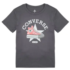 Converse Rövid ujjú pólók SNEAKER GRAPHIC T-SHIRT Fekete 10 / 12 ans