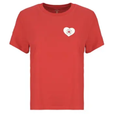 Converse Rövid ujjú pólók VALENTINES LOVE CHUCKS STANDARD FIT TEE Piros EU XS