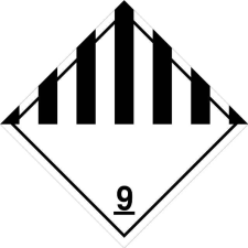 CONVOY Matrica ADR számozott információs címke