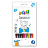 COOL BY VICTORIA Színes ceruza készlet, háromszögletű, vastag, COOL BY VICTORIA, 12 különböző szín