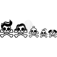 Cool Family - autómatrica, autódekor autó dekoráció