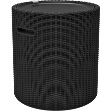 COOL KETER COOL STOOL egy dohányzóasztal tároló funkcióval - grafit bútor
