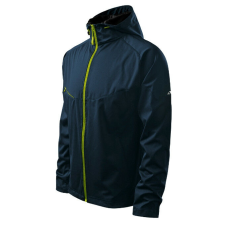 Cool softshell kabát férfi tengerészkék XL férfi kabát, dzseki