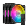 Cooler Master Cooler Master - Case Fan - 12cm - Mobius 120P ARGB 3-Pack Fan Kit - MFZ-M2DN-243P2-R1
