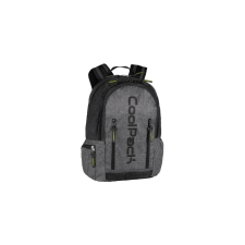 CoolPack - Impact ergonomikus iskolatáska, hátizsák - 2 rekeszes - Black Grey iskolatáska