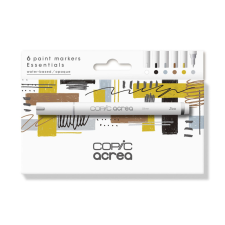 COPIC Acrea dekormarker készlet Essentials 6 db filctoll, marker