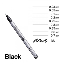 COPIC Multiliner SP Tűfilc - 0,5 mm - Fekete - újratölthető (1 db) filctoll, marker