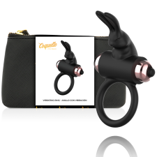 COQUETTE TOYS COQUETTE Chic Desire Vibrátoros péniszgyűrű fekete-arany péniszgyűrű