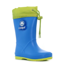 Coqui Rainy Collar Frog kék gyerek gumicsizma Méret:29 gyerek csizma, bakancs