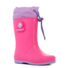 Coqui Rainy Collar Frog villogó magenta gyerek gumicsizma Méret:25