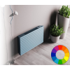 Cordivari Színes design radiátor - Cordivari Sofi Horizontal HC 800x610 világos zöld radiátor fancoil. Rendelhető fekete piros kék sárga zöld barna lila narancs drapp színben