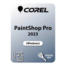 COREL PaintShop Pro 2023 (1 eszköz / Lifetime) (DE) (Elektronikus licenc) multimédiás program