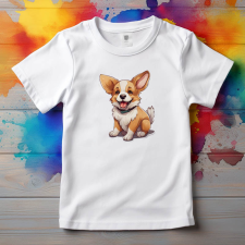  Corgi póló (Gyerek)(Karakterek) gyerek póló