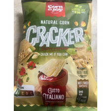  Corn Joy gluténmentes cracker natural 100 g előétel és snack