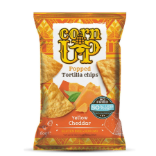Corn Up tortilla chips cheddar ízű 60 g előétel és snack