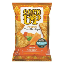 Corn Up Tortilla chips CORN UP cheddar sajt 60g reform élelmiszer