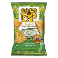 Corn Up Tortilla chips CORN UP hagymás tejfölös  60g előétel és snack