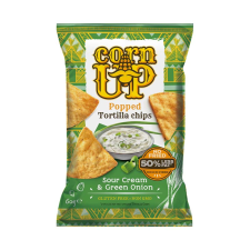 Corn Up Tortilla chips hagymás tejfölös ízű 60g reform élelmiszer