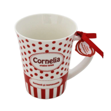 Cornelia személyre szabott porcelán bögre bögrék, csészék