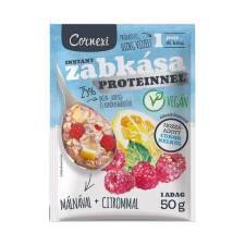  Cornexi instant zabkása proteinnel, málnával + citrommal 50g reform élelmiszer