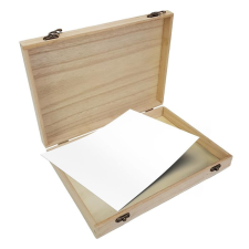 Corolla Exp-Imp. Kft A4-es méretű natúr fadoboz dekorációs kellék