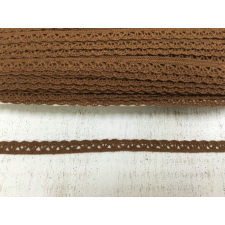 Corolla Exp-Imp. Kft Barna pamut csipke 1cm*2méter dekorációs kellék