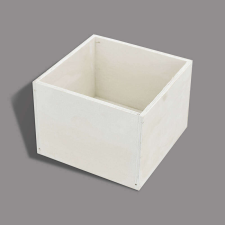 Corolla Exp-Imp. Kft Dekoláda fehér kocka 16x16cm dekorációs kellék